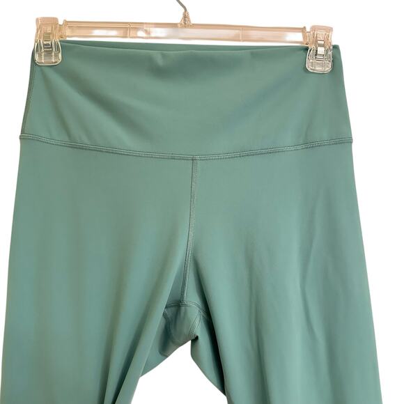 Everlane The Perform 24/7 Aqua Green Leggings  Size Large - Picture 2 of 5